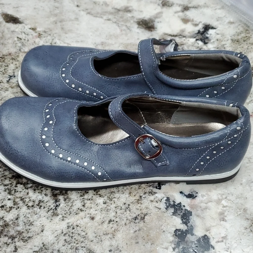 Mary Jane shoes Suze Uk40 Loose Stitch See Pic